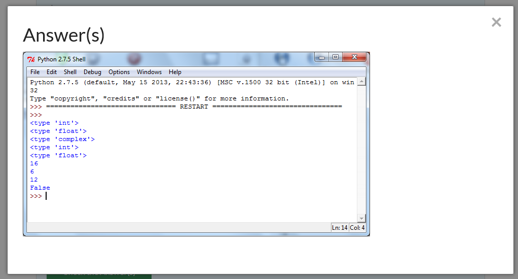 MCQs feedback and comment H5P